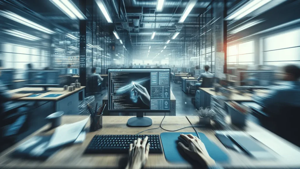 AI image tools give marketers a winning edge 1 Digital artist's desk with AI images, marketing materials, in a busy creative agency office.2024-02-05T16:36:09.723Z
