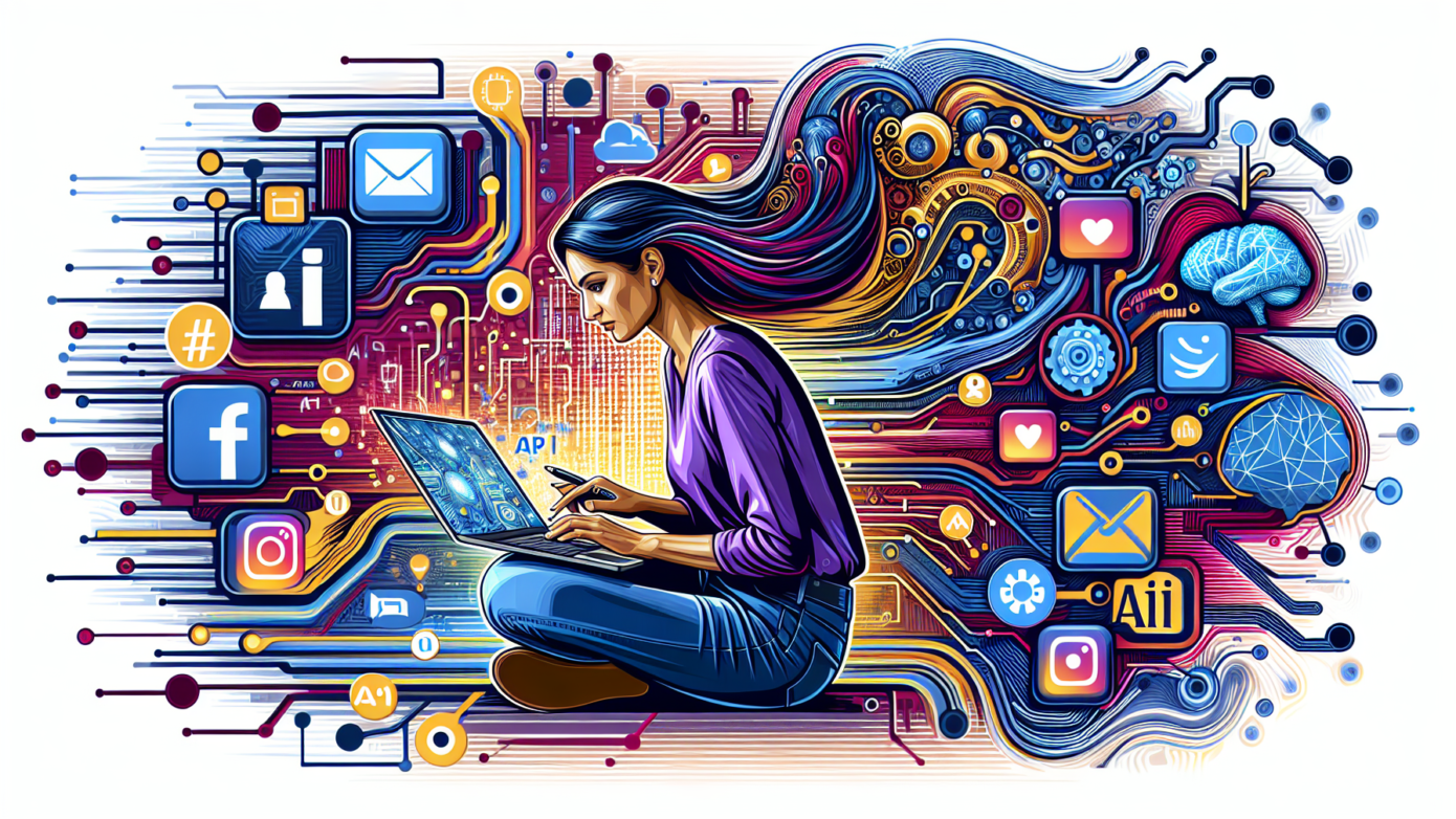 AI Social Media Marketing: Strategies for Solopreneurs 1 Alt text: "A solopreneur using AI tools on a laptop for social media marketing strategies, illustrating the integration of technology in online business growth."2024-08-30T14:08:05.294Z