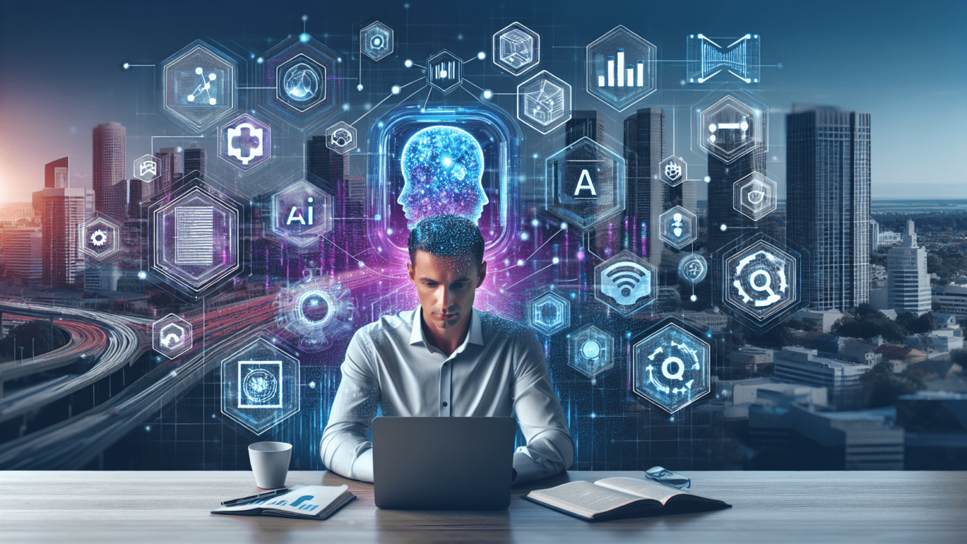 AI Tools for Digital Marketing: Simple Strategies for Success 1 Alt text: "A solopreneur analyzing digital marketing strategies using AI tools on a laptop, surrounded by charts and graphs, highlighting trends in AI-driven marketing success."2024-09-02T03:32:07.289Z