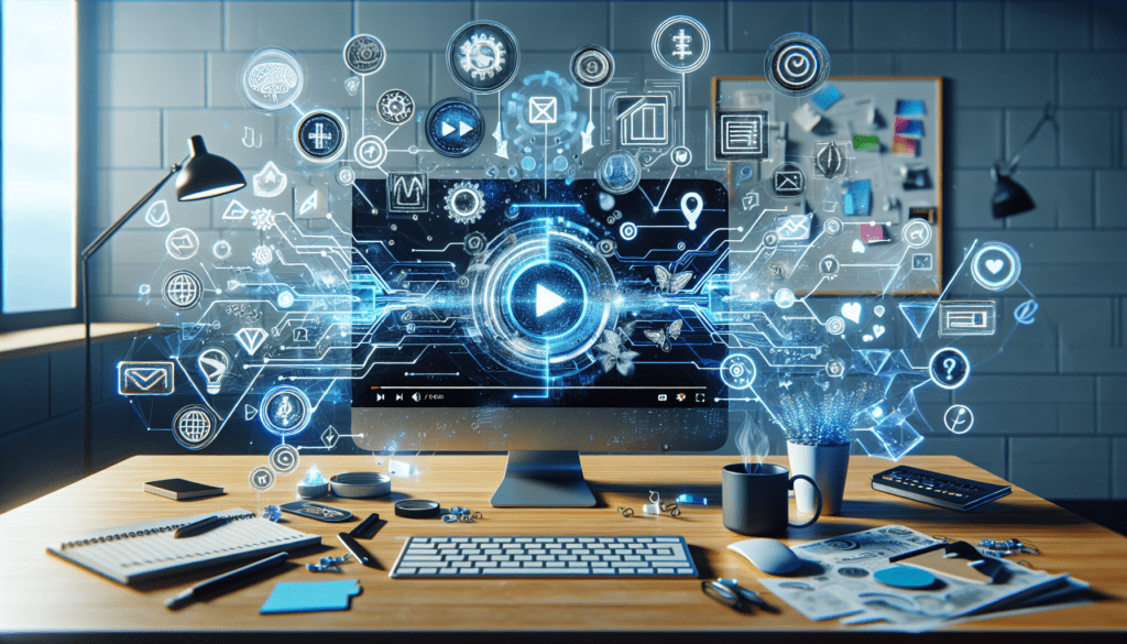 Use Text to Video AI for Engaging Marketing Success 1 Alt text: "A solopreneur using text to video AI software on a laptop, creating engaging marketing content, showcasing innovative AI marketing trends."2024-09-12T03:32:25.583Z