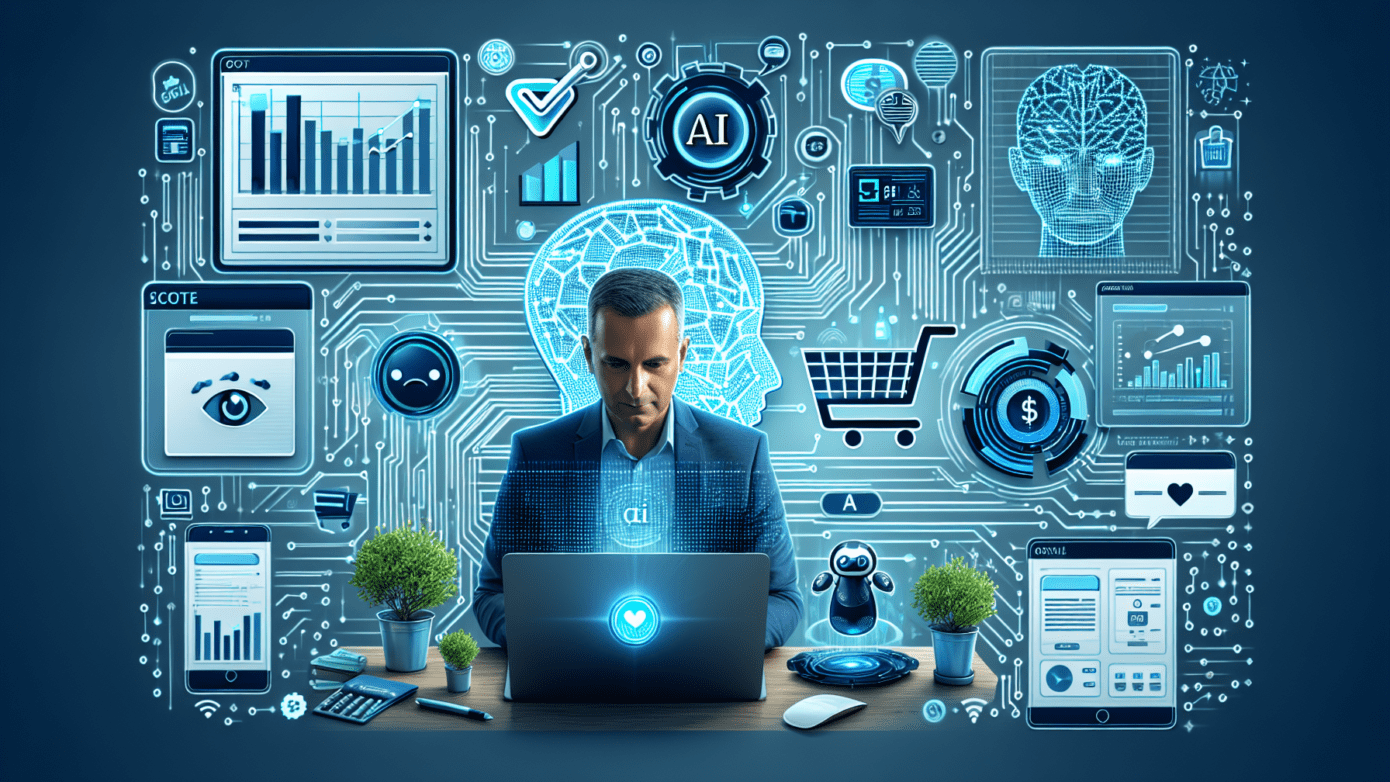 AI Marketing Solutions That Boost E-Commerce Success 1 Alt text: "Illustration of AI marketing solutions enhancing e-commerce success, featuring data analytics, personalized customer experiences, and automation tools, tailored for solopreneurs."2024-09-20T03:39:12.015Z