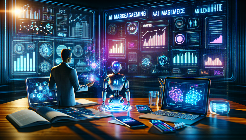 Boost Customer Engagement with an AI Marketing Bot Today 1 Alt text: "A solopreneur engaging with an AI marketing bot on a laptop, illustrating modern customer interaction strategies in AI marketing."2024-09-27T03:33:21.816Z
