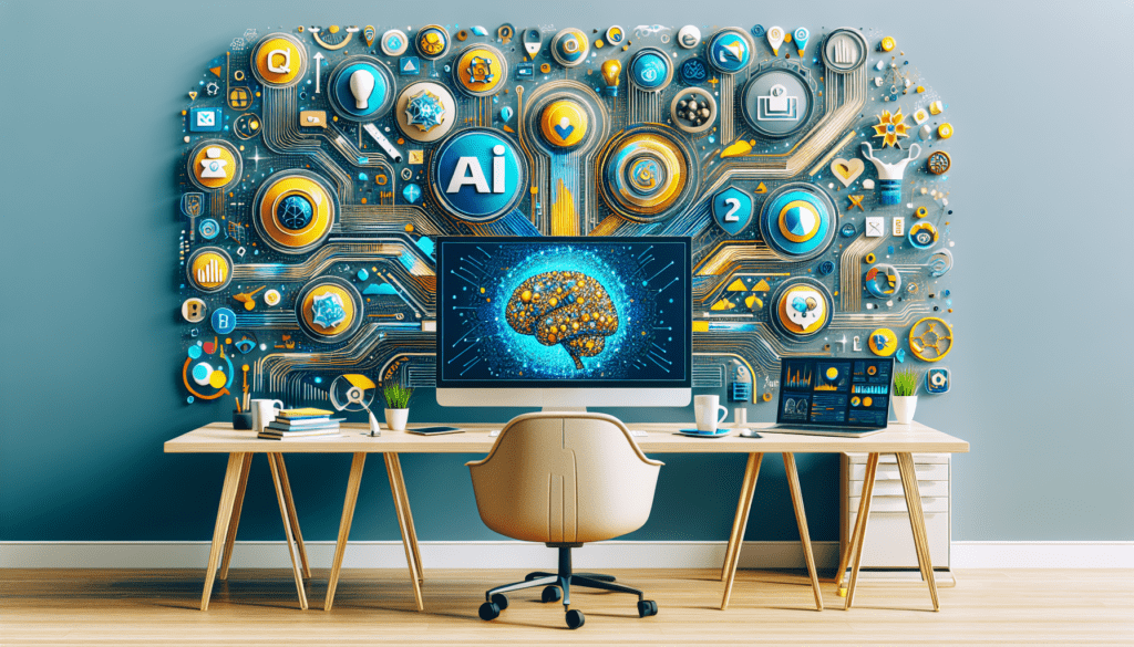 Alt text: "Solopreneur using AI branding tools on a laptop to create an engaging marketing strategy, illustrating the impact of artificial intelligence on personal branding."2024-10-01T03:33:40.137Z