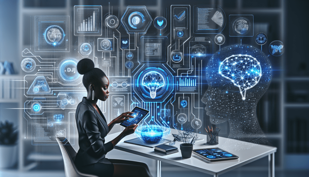 Alt text: "Laptop displaying AI generated content marketing strategy, highlighting key benefits for solopreneurs in enhancing their digital presence."2024-10-10T12:33:27.634Z