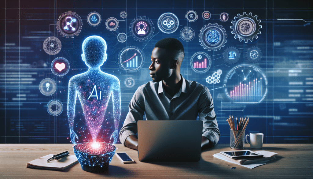 AI Generated Content Marketing for Solopreneurs' Success 1 Alt text: "A solopreneur working on a laptop, surrounded by notes and digital tools, illustrating the benefits of AI generated content marketing for small business success."2024-10-10T12:35:43.879Z