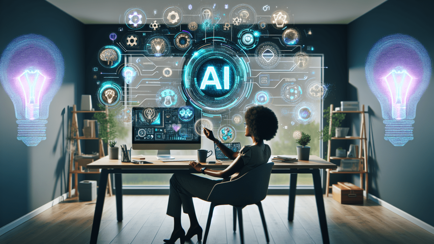 Top AI Branding Tools for Solopreneurs to Enhance Creativity 1 Alt text: "A solopreneur using AI branding tools on a laptop, exploring creative solutions for personal branding and marketing trends."2024-10-15T03:35:22.902Z