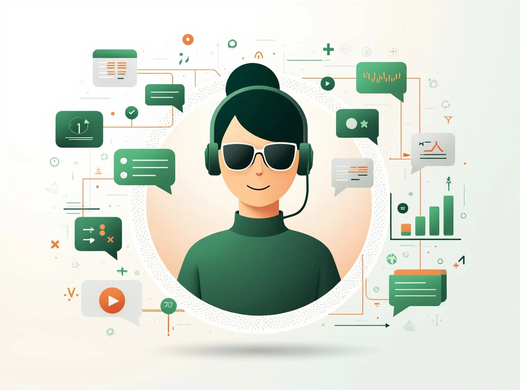 Homepage 5 Profile with a digital footprint, and data connections representing AI for personalized marketing