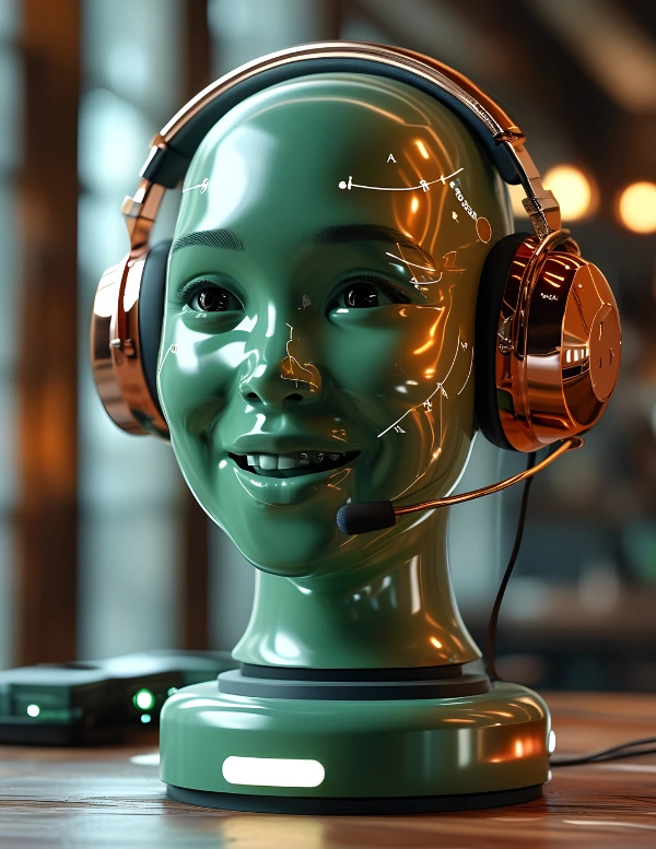 Services 7 Digital interface symbolizing advanced AI tools for interactive and immersive personal branding experiences