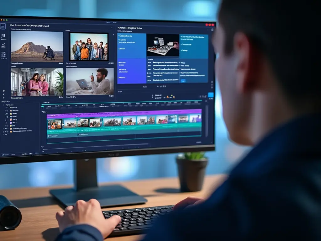 AI Video Production 2 AI-powered tools for creating engaging social media videos. Enhance video quality and connect with audiences using text-to-video AI and AI video maker for tailored social media content.