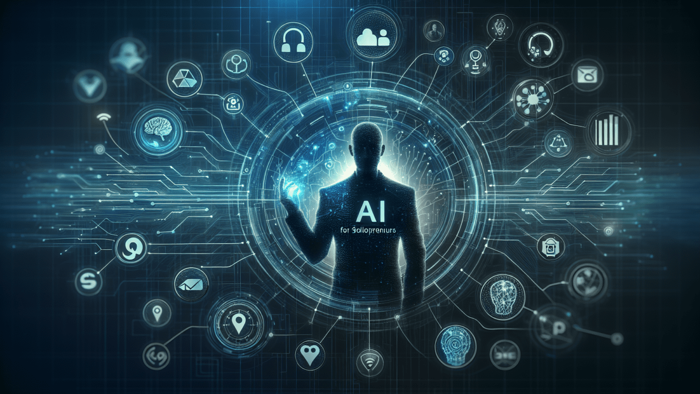 Alt text: "A solopreneur uses AI branding tools on a laptop, exploring innovative marketing strategies to enhance their personal brand."2024-11-05T03:33:20.986Z