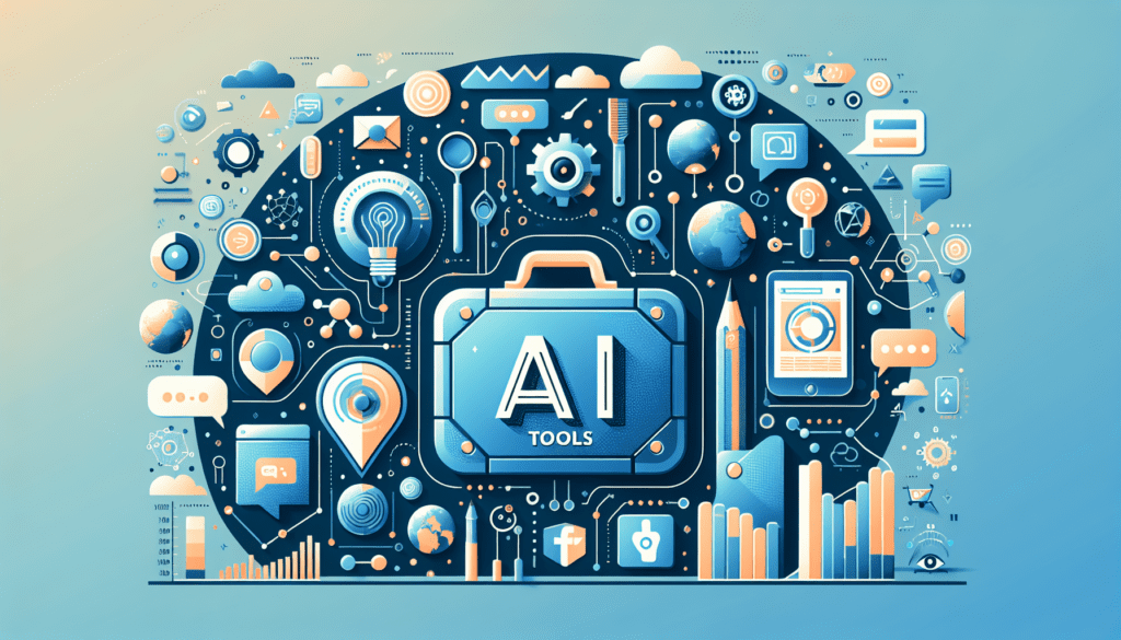 AI Tools for Social Media Marketing Strategies: A Comprehensive Guide 1 Image of a laptop displaying various graphs and social media icons, illustrating ai tools for social media marketing strategies.
