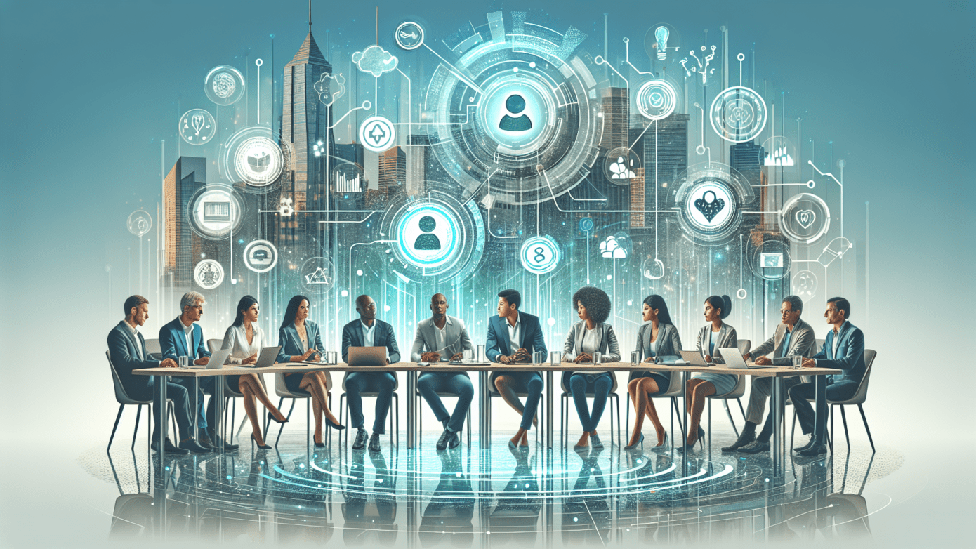 AI for Small Business Marketing: Building Trust Through 2025 Strategies 1 Image of a small business owner analyzing AI-driven marketing dashboards, representing AI for small business marketing strategies and trust-building.