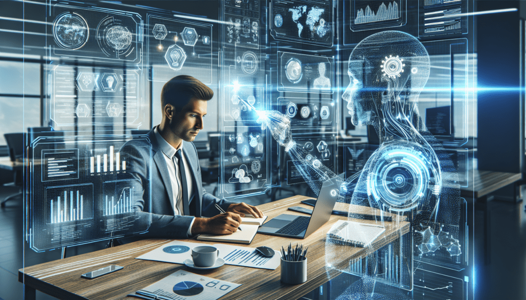 Best AI Content Writers: 2025 Strategies for Success 1 Image depicting a laptop with AI-generated text on screen, highlighting top 2025 strategies for the best AI content writers, ideal for small businesses.