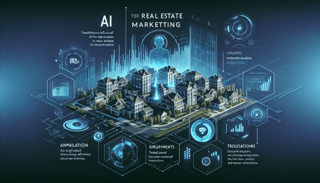 AI for Real Estate Marketing: Transforming Document Analysis and Transactions 1 Image showing a real estate agent using AI tools on a laptop for automated document analysis and transactions, illustrating ai for real estate marketing.