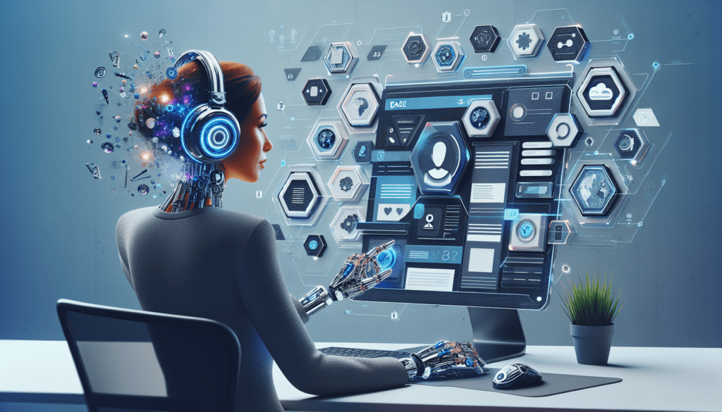 Effortless Website Creation with Durable AI Brand Builder Guide 1 Image of a sleek laptop displaying Durable's AI brand builder dashboard, ideal for small business website creation.