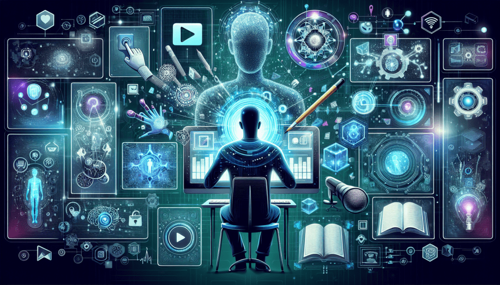How AI Content Creation Shapes Culture: Insights and Challenges 1 Image of a robotic hand typing on a laptop, symbolizing how small businesses leverage AI content creation influence cultural trends.