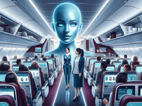Instagram AI: Meet Sama, Aviation's First Digital Cabin Crew 4 Image of Sama, the first digital cabin crew, interacting on Instagram AI platform, showcasing innovation in aviation technology for small businesses.