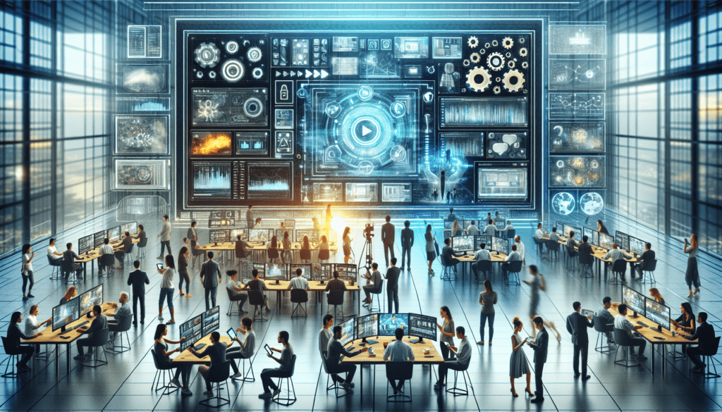 Guide to the Best AI Video Generator for Creative Innovation 1 Image of a small business owner using a computer, creating videos with the best AI video generator, showcasing creative innovation solutions.