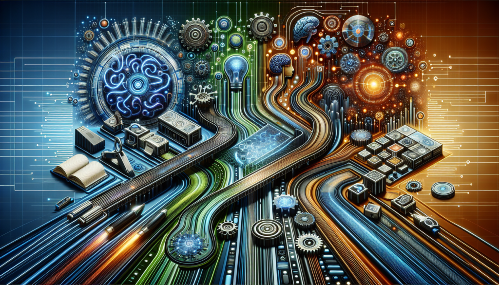 Futuristic dashboard displaying AI marketing tools insights; charts and graphs highlight 2025 strategies for small business growth.