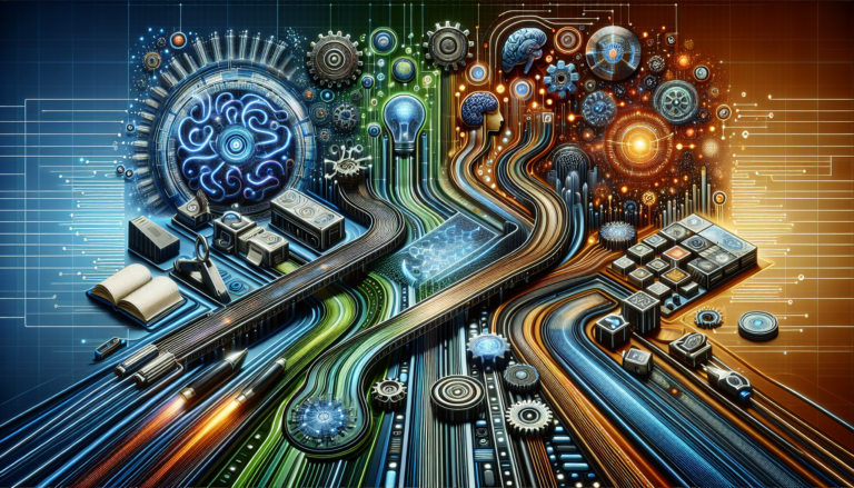 Futuristic dashboard displaying AI marketing tools insights; charts and graphs highlight 2025 strategies for small business growth.