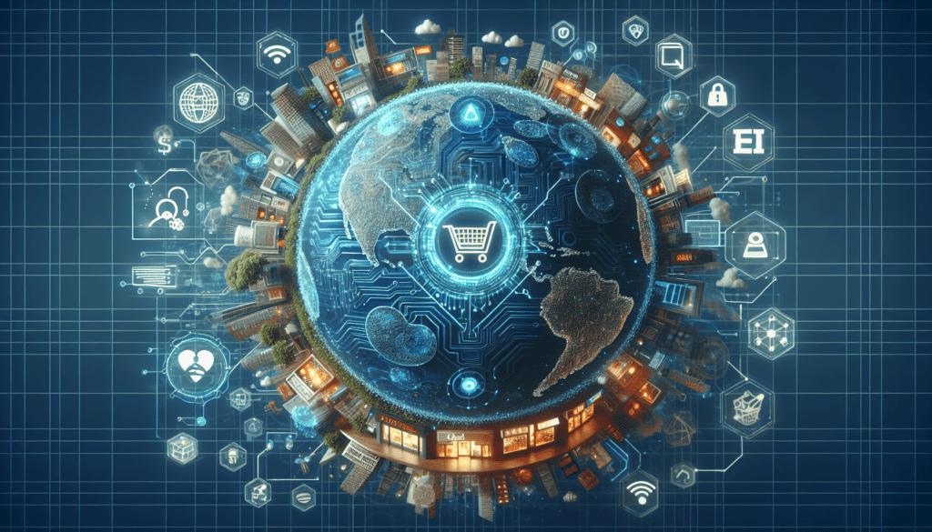 AI Brand Design Generator: Market Growth and Challenges 1 Abstract collage of AI, graphs, and digital branding elements symbolizing the growth of the AI brand design generator market.