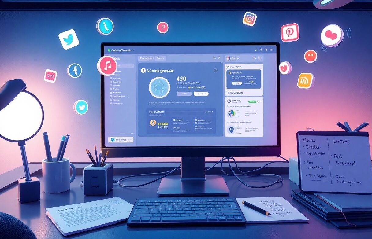 How AI Content Generators Can Simplify Your Strategy 1 ai content generators simplifying social media strategy dnl