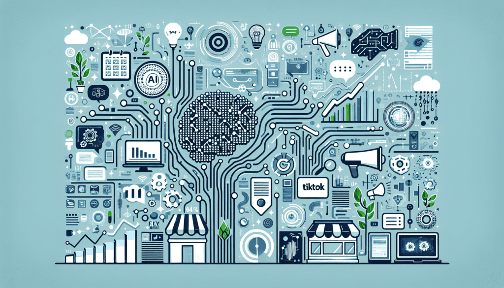 Image illustrating a laptop displaying analytics, symbolizing the use of free AI tools for marketing to boost small business success.