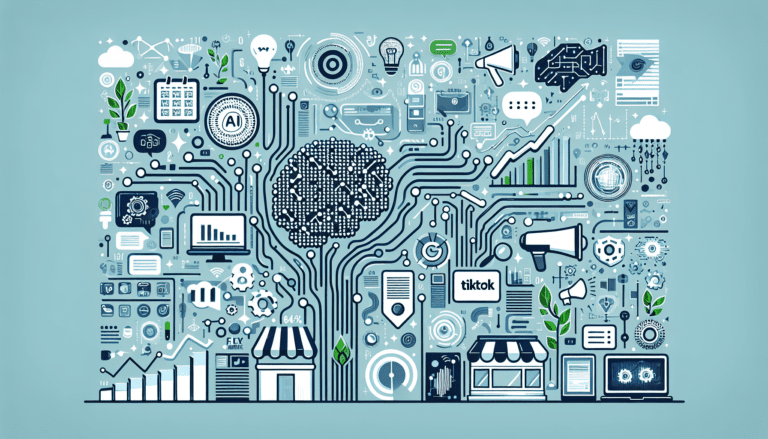 Image illustrating a laptop displaying analytics, symbolizing the use of free AI tools for marketing to boost small business success.