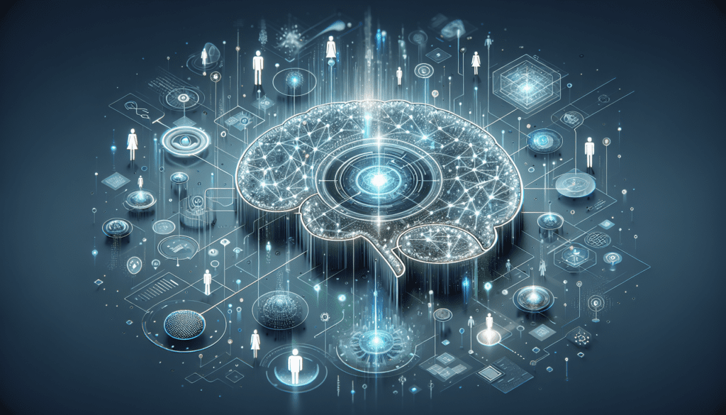 AI Design Guide: Enhancing Explainability and Usability 1 Image depicting a user-friendly AI design interface showcasing charts and icons, emphasizing explainability and usability for small businesses.