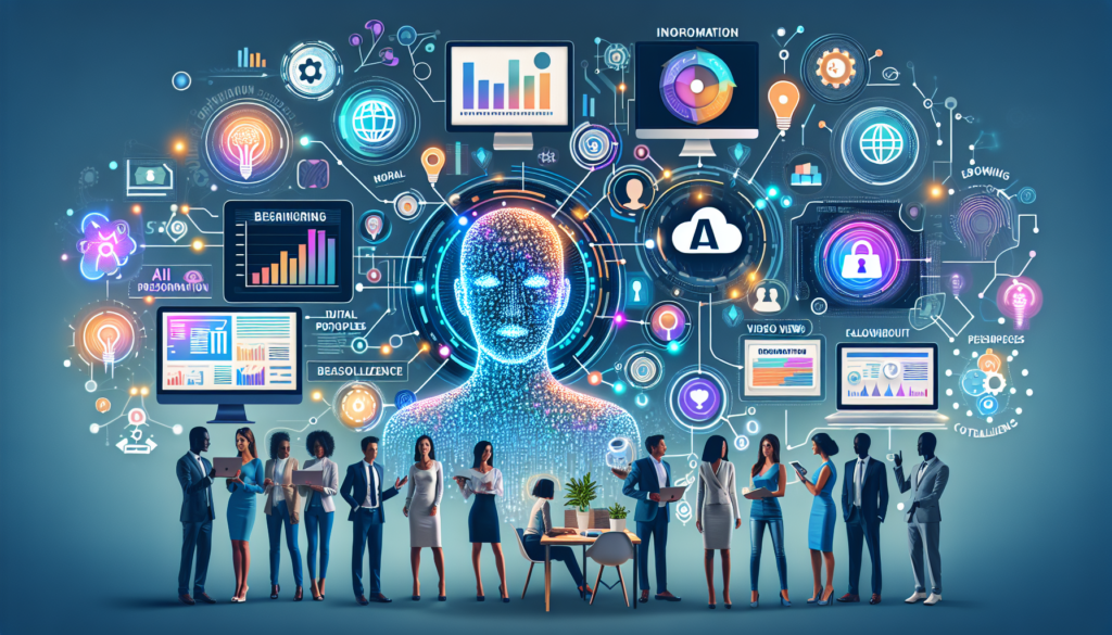 AI Branding Ideas for Financial Success in 2025 1 Image depicting a digital brain overlay with financial symbols, illustrating AI branding ideas for achieving small business success in 2025.