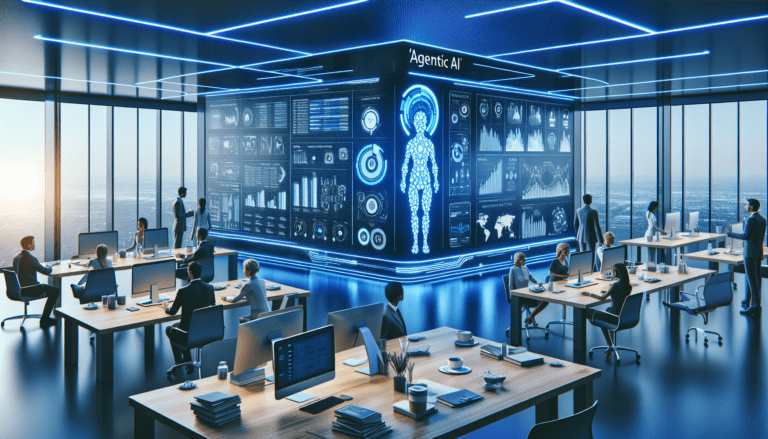 Image of diverse professionals analyzing charts and data on a computer screen, illustrating effective market research AI strategies for small businesses.