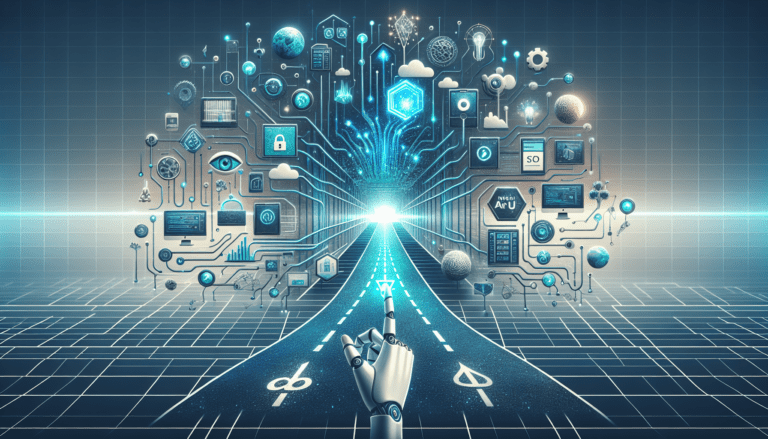 Image of a laptop displaying the Wix interface for ai seo website optimization, with a business owner strategizing online success.