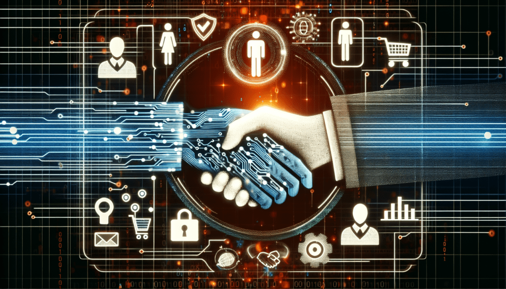 AI Customer Insights: Building Consumer Trust and Retail Growth 1 AI customer insights graphic illustrating data-driven strategies for building consumer trust and enhancing retail growth.