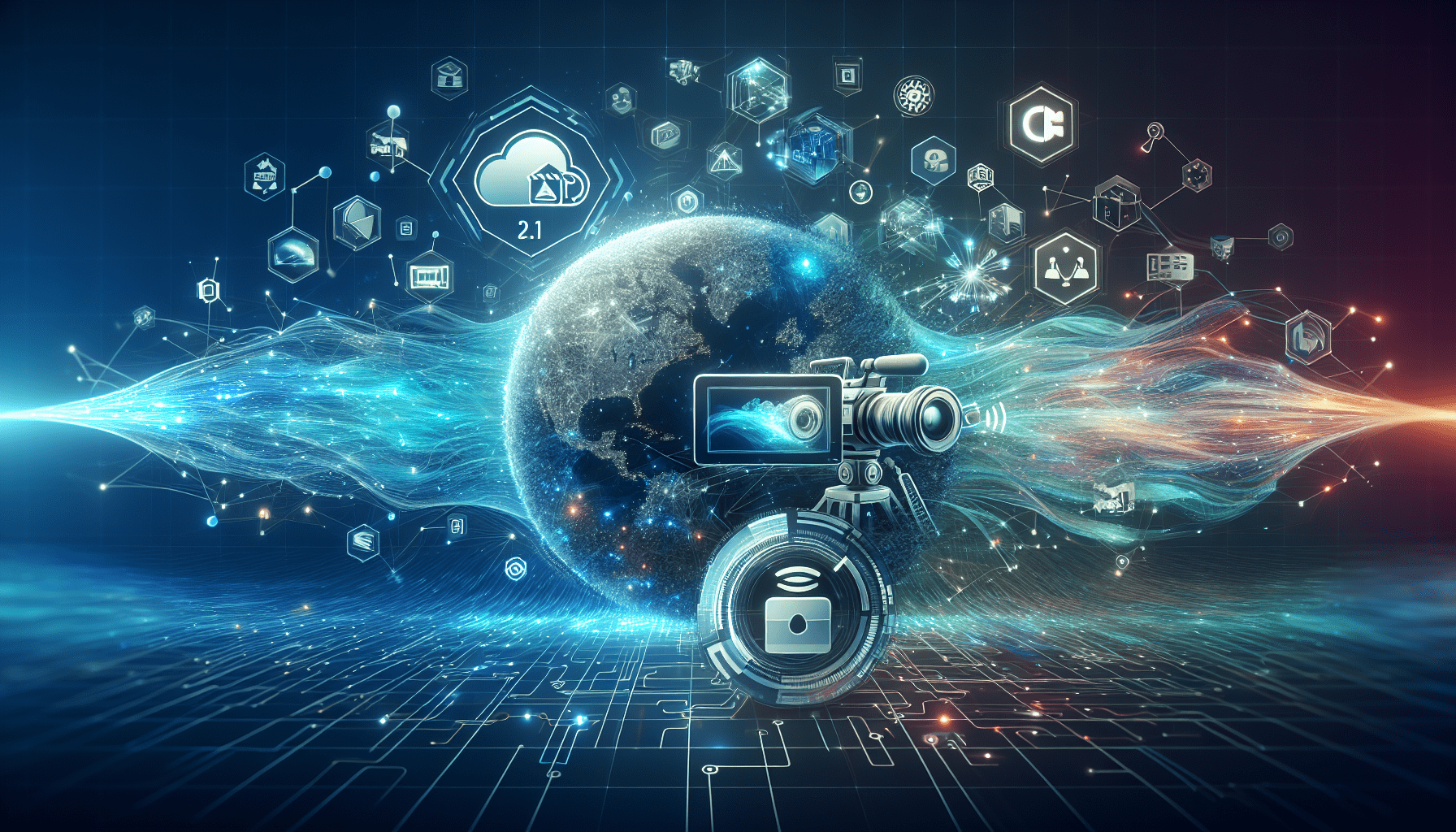 Image showing a small business owner using a laptop to explore Alibaba's open-source video AI free tools, enhancing content creation efficiency.