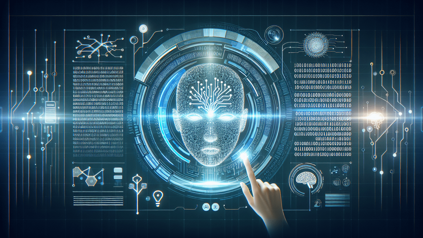 Image depicting a laptop with AI-generated text on screen, symbolizing "ai to human text" transformation, suitable for small business content.