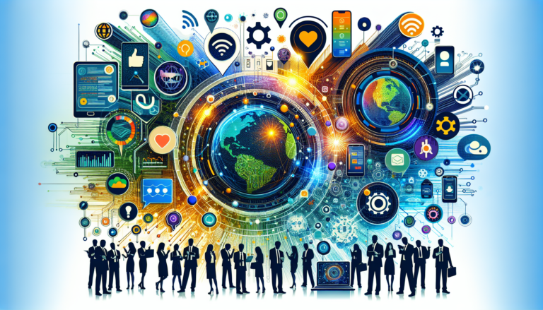 Image of a small business owner using a laptop, exploring AI tools for social media content creation to boost engagement.