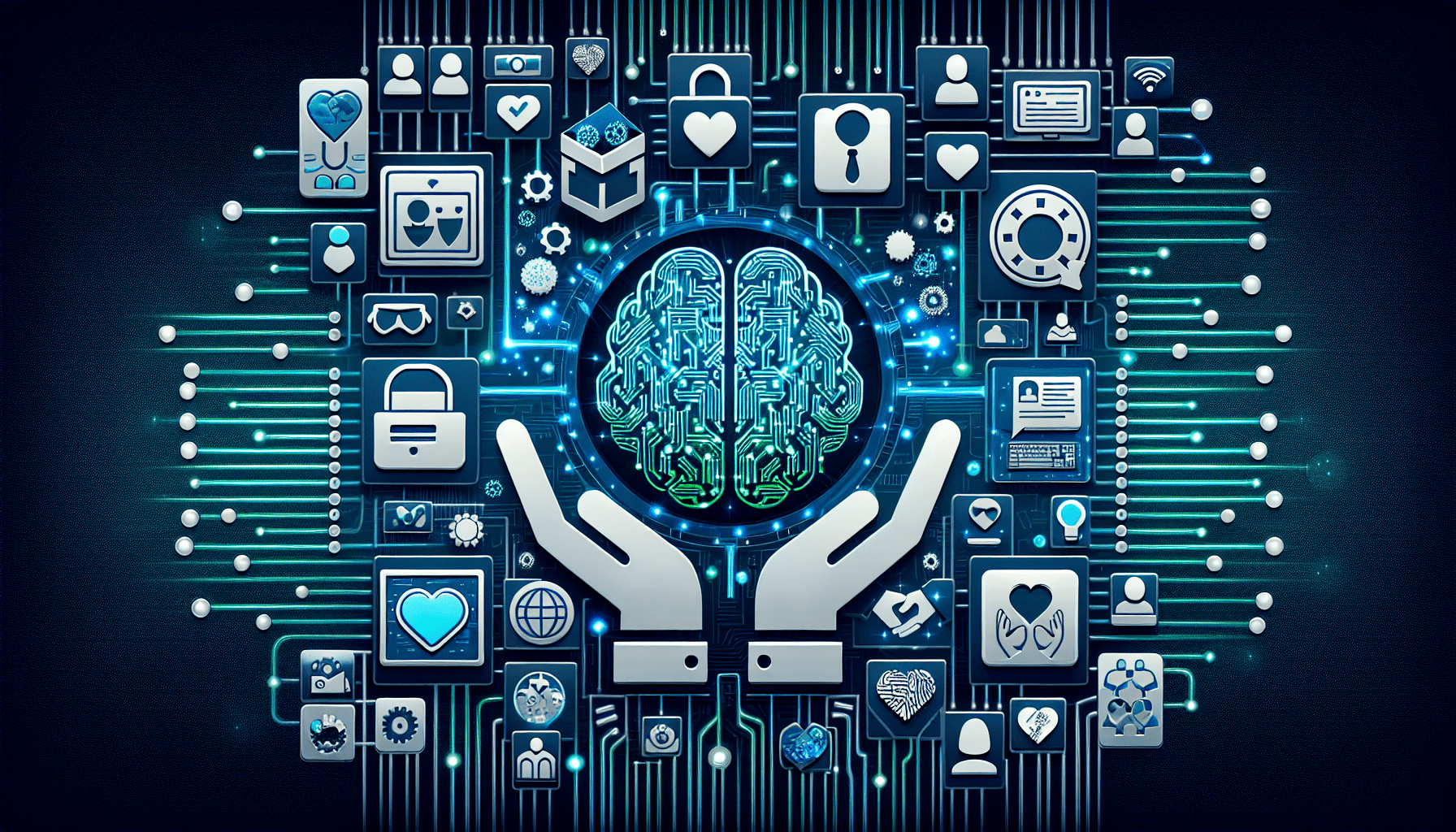 Image depicting AI-driven analytics dashboard with graphs and customer data insights, symbolizing AI brand loyalty transformation.