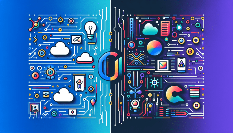 Illustration of Google AI ad creatives compared with third-party AI tools, highlighting ad performance metrics for small business owners.