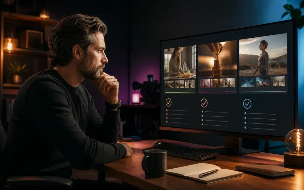 AI video ad maker planning questions for strategy, audience and conversion