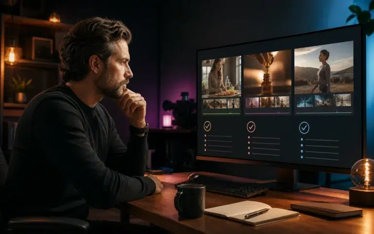 AI video ad maker planning questions for strategy, audience and conversion