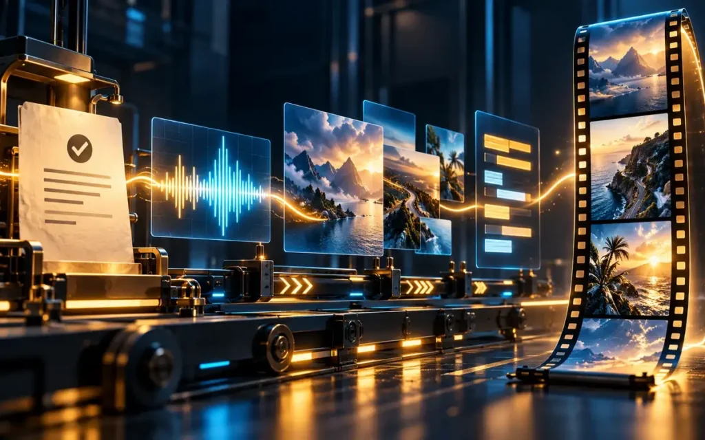Kineo AI shorts workflow showing seven controls before automating short-form video