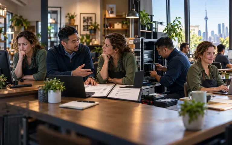 IT services buyer-trust journey from disruption through explanation, recovery testing and a calm return to work.